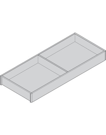 Bild AMBIA-LINE Rahmen, für LEGRABOX/MERIVOBOX Schubkasten, Holzdesign, NL=500 mm, Breite=200 mm, Bard.Eiche/seidenwei - Blum-1