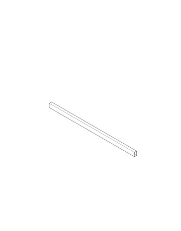 Bild ORGA-LINE Querreling, bis KB=1200 mm, Länge=1104 mm, zum Ablängen, für TANDEMBOX antaro, R9006 weissalumin. - Blum-1