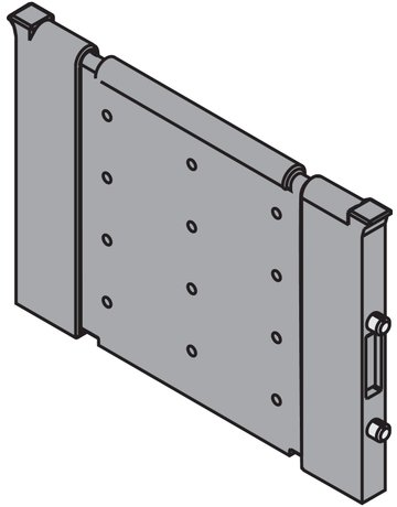Bild ORGA-LINE Querteiler, für TANDEMBOX/TANDEM Schubkasten, Breite=88 mm, R7037 staubgrau - Blum-1