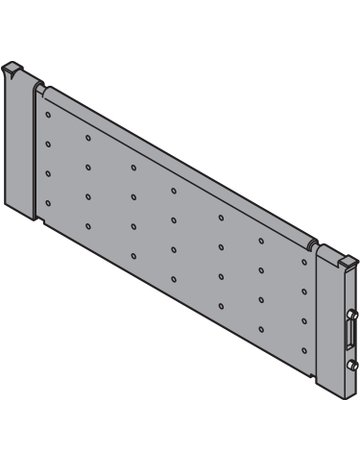 Bild ORGA-LINE Querteiler, für TANDEMBOX/TANDEM Schubkasten, Breite=176 mm, R7037 staubgrau - Blum-1