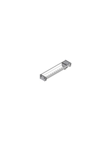 Bild ORGA-LINE Schalen-Set (teilausfüllend), für TANDEMBOX Schubkasten, NL=450 mm, KB=275 mm, Breite=103 mm, inox-gebü/staubgr - Blum-1
