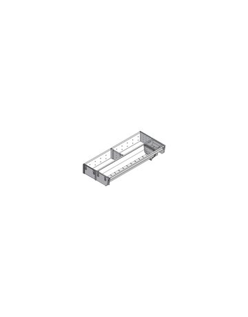 Bild ORGA-LINE Kombi-Set (teilausfüllend), für TANDEMBOX Schubkasten, NL=450 mm, KB=350 mm, Breite=200 mm, inox-gebü/staubgr - Blum-1