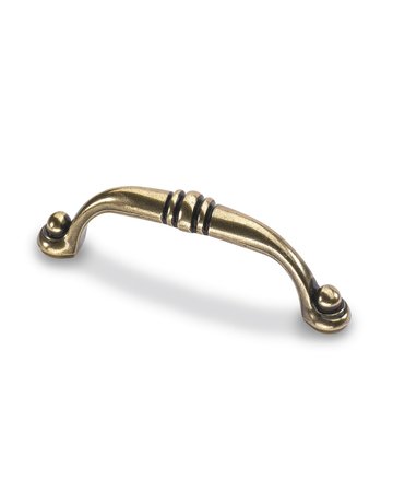 Bild MB-Griff,B14x96mm,H28mm,Zink Alberta 9113179,messingoptik antik - Hettich-0