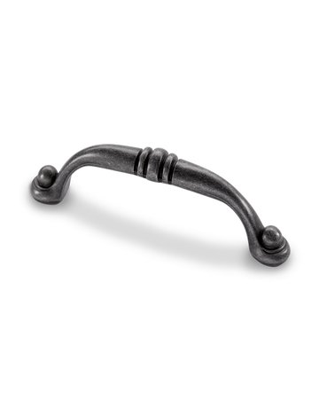 Bild MB-Griff,B14x96mm,H28mm,Zink Alberta 9113180,zinnoptik antik - Hettich-0