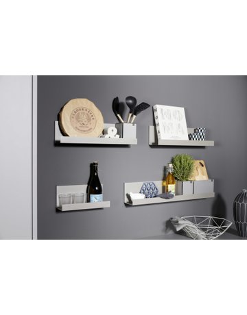Bild Wandregal, ADD-Board 5, L=535 mm hellgrau 9006 - VAUTH SAGEL-2