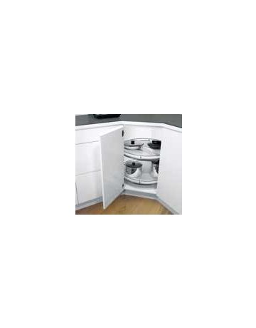 Bild Drehbeschlag COR-Wheel Pro, 800x800er 2x 4/4 Boden, Premea, weiß chrom - VAUTH SAGEL-2