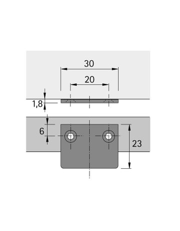 Bild Anschlagwinkel - Hettich-1