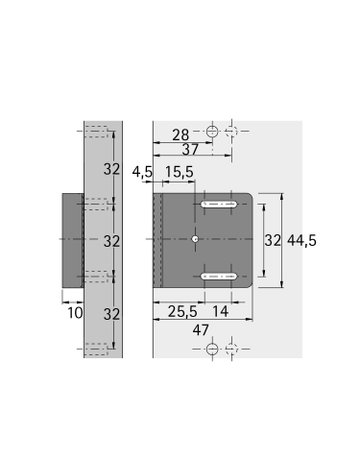 Bild Anschlagwinkel Typ 4516 - Hettich-1