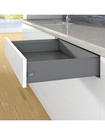 Bild ArciTech Zarge, Zargenhöhe 126 mm x NL 650 mm, anthrazit, links - Hettich-1