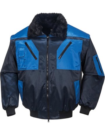 Bild Pilotenjacke Achim marine/royal, Gr. S-0