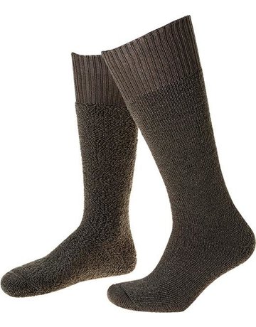 Bild Stiefelsocke, Vollplüsch, Gr. 39-41, grün, FORTIS-0