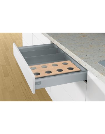 Bild OrgaStripe Profil, grau - Hettich-1