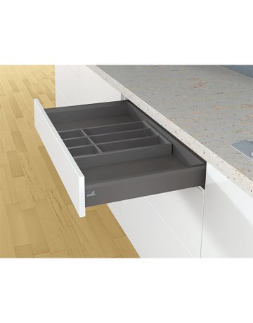 Bild OrgaTray 470, 550 mm, anthrazit - Hettich-1