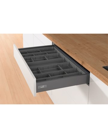 Bild OrgaTray 590, 470 x 900 mm, anthrazit - Hettich-2