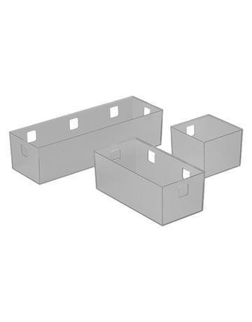 Bild Schalenset Banio, transluzent, graphitgrau - Hettich-0