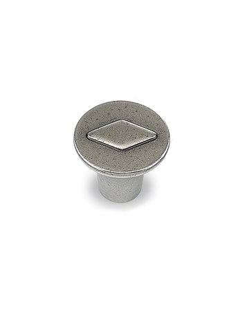 Bild Möbel- Knopf, Barcino, 9112652, Durchmesser 30mm, Höhe 25mm, Zink, zinnoptik - Hettich-0