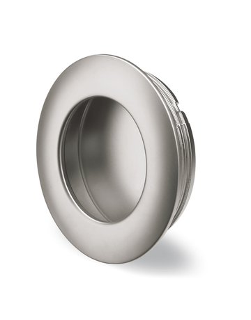 Bild Möbel- Muschelgriff, Borgoa, 9070567, Durchmesser 41mm, Höhe 11mm, rund, verchromt - Hettich-0
