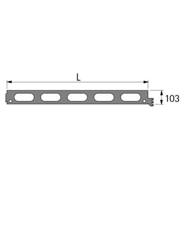 Bild Verkettungstraverse Change Basic 1200 - 2000 mm - Hettich-1