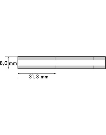 Bild COB Flexband warmweiß 5 Meter beidseitiges Anschlusskabel - Topform-1