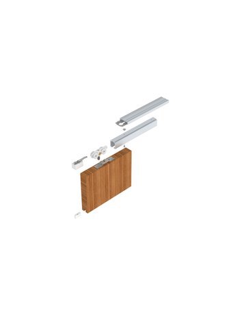 Bild MK-M 140 H129 Schiebegrt. EV1 eloxiert 1-flg. b.140 kg Holz 2500mm - HELM-2