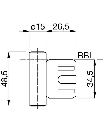 Bild Prima Band 3-teilig für Stahlz. RAL9005 schwarz matt PR315GL-RT-SZ-SM (Rahmen)-2