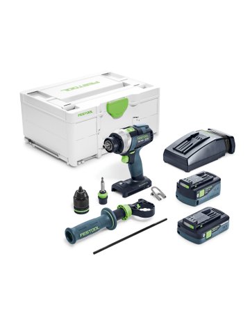 Bild Akku-BohrSchrauber QUADRIVE TDC 18/4 5,0/4,0 I-Plus - Festool-0