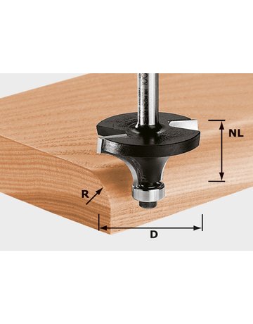 Bild Abrundfräser HW D31,7/R9,5 KL - Festool-0