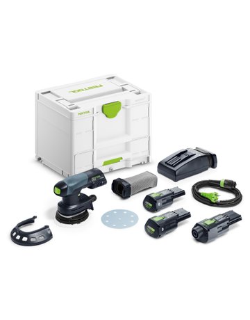 Bild Akku-Exzenterschleifer ETSC 125 3,0 I-Set - Festool-0
