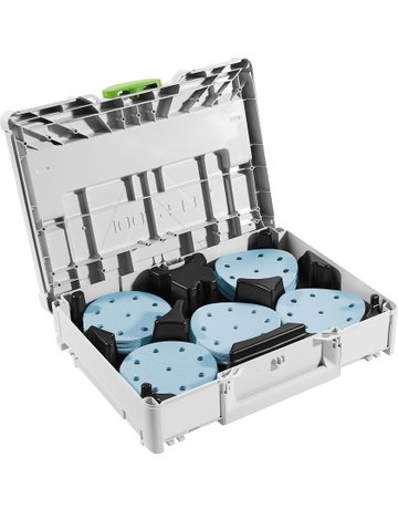 Bild Schleifmittel-Systainer³ SYS-STF D125 GR-Set Granat - Festool-0