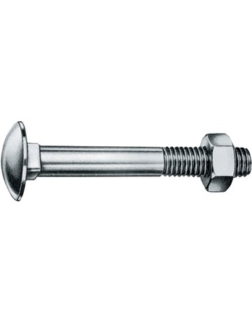 Bild Schlossschraube DIN 603 galv.verzinkt M 6 x 45-0