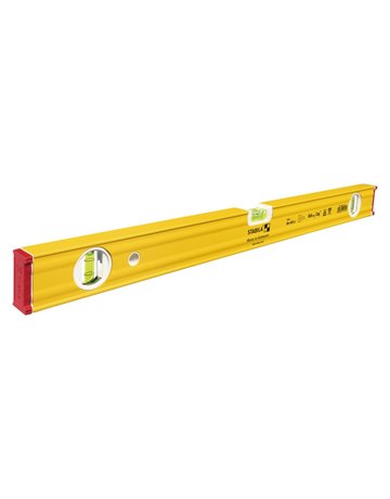 Bild Stabila Wasserwaage Type 80 AS-2, 60 cm mit zwei Vertikal-Libellen-0