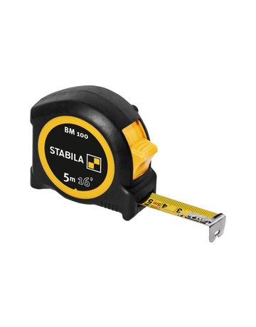 Bild Taschenbandmaß BM 100 5 m (16') cm/inch-Skala - STABILA-0