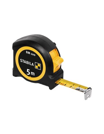 Bild Taschenbandmaß BM 100 5 m metrische Skala - STABILA-0