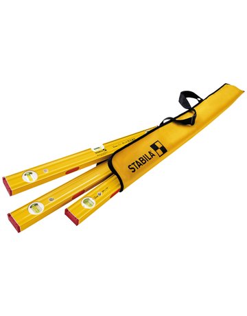 Bild Wasserwaagen PRO SET 80 ASM Größe 120 cm, 60 cm, 30 cm und Tasche - STABILA-0