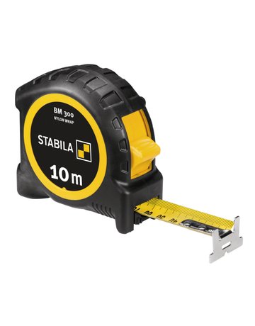 Bild Taschenbandmaß BM 300 10 m metrische Skala - STABILA-0