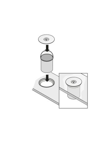 Bild Bin.it Drop, 5 l, 235 mm, Kunststoff schwarz - Hettich-3