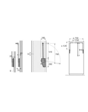 Bild Distanzstück, 20 mm - Hettich-1