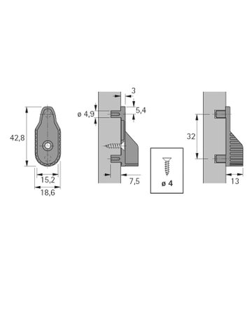 Bild Schrankrohrlager SL 323 - Hettich-1