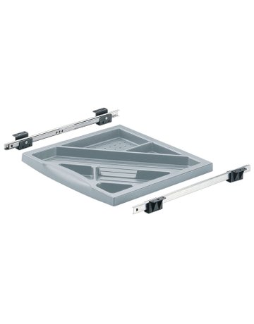 Bild Schreibmaterialauszug, Aluminium Optik - Hettich-0