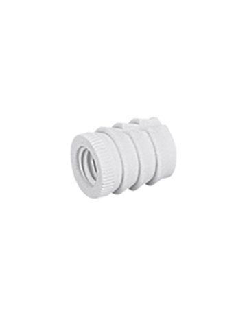 Bild Möbel- Kunststoffmuffe, M6, Länge 13mm, Nr. 100, 79540, Kunststoff, weiß - Hettich-0