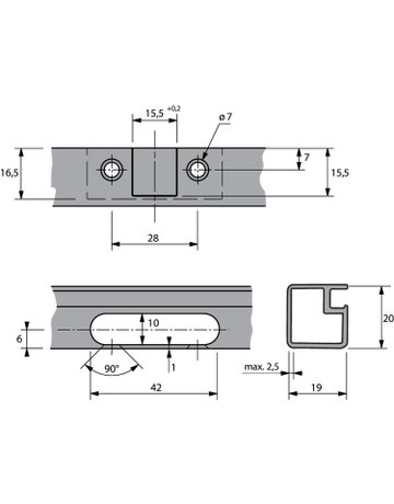 Bild Möbel-Topfscharnier,95°,Kröpf.0mm Sensys 8638,9072529,einlieg.,vernickelt - Hettich-1