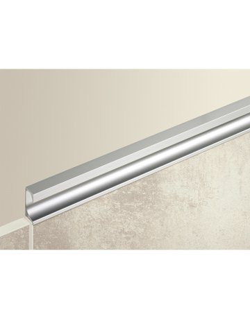 Bild Möbel- Griffleiste, mit Harpunensteg, Eslinga 115090, Länge 2.000mm, Aluminium silber eloxiert - Hettich-2