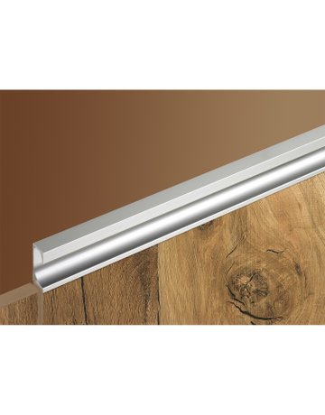 Bild Möbel- Griffleiste, mit Harpunensteg, Eslinga 115090, Länge 2.000mm, Aluminium silber eloxiert - Hettich-5