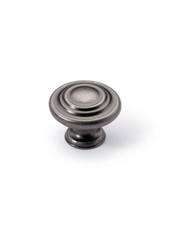 Bild Möbel- Knopf, Essa, 9113222, Durchmesser 32mm, Höhe 25mm, Zink, zinnoptik - Hettich-0