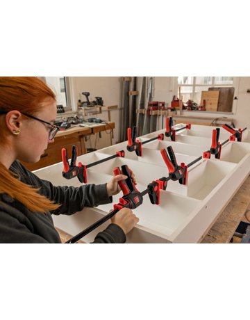 Bild Einhandzwinge EZ360 Spannweite 600 mm 360° drehbarer Griff - BESSEY-3