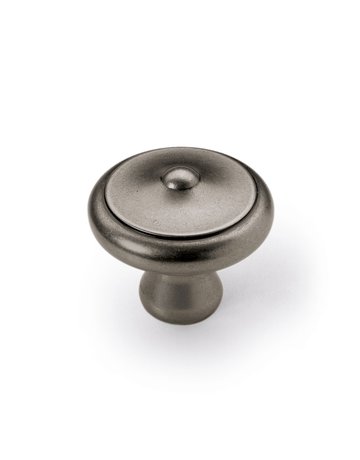 Bild Möbel- Knopf, Fossa, 9112646, Durchmesser 40mm, Höhe 35,5mm, Zink, zinnoptik - Hettich-0