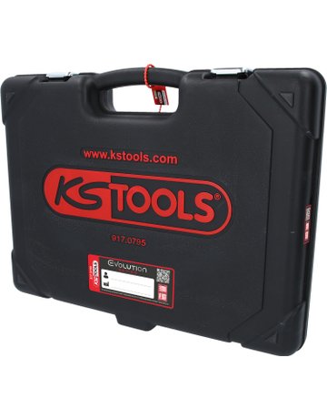 Bild Steckschlüssel-Satz 1/4"+3/8"+1/2" 195-teiligKS Tools-5