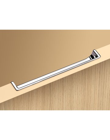 Bild Möbel- Griffleiste, Genzone 9145262, Länge 134mm, Zink glanz verchromt - Hettich-6