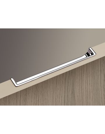 Bild Möbel- Griffleiste, Genzone 9145262, Länge 134mm, Zink glanz verchromt - Hettich-7