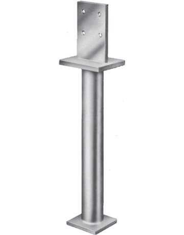 Bild Stützenfuß Typ T 02 in Beton 80 X 130 mm - GH-0